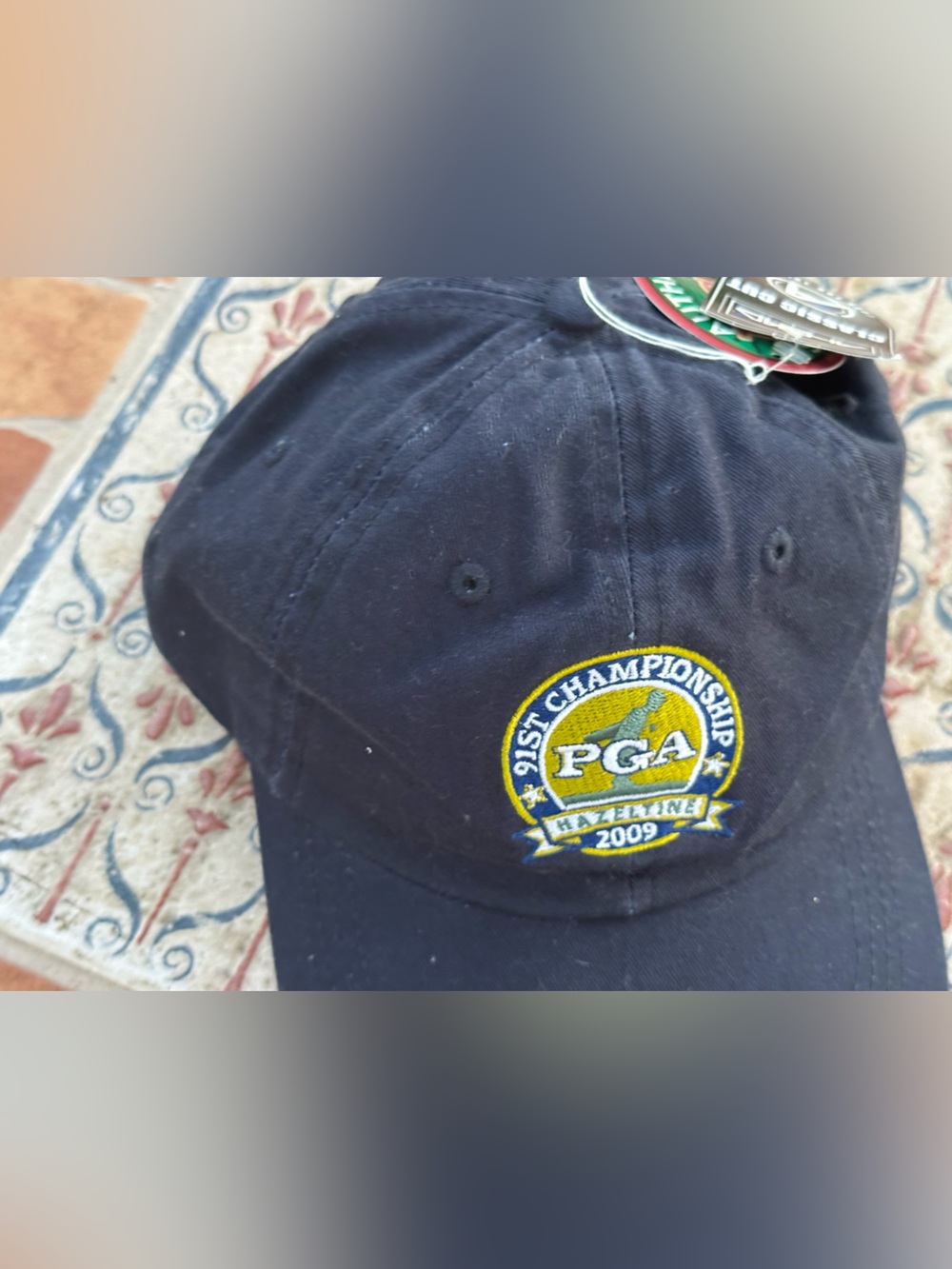 PGA 2009 Navy Embroidered Championship Hat